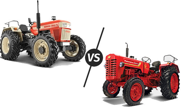 Swaraj 855 FE vs Mahindra 265 DI cover